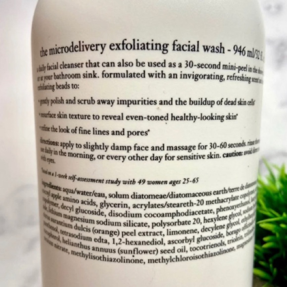 ❌❌SOLD❌❌ Philosophy Microdelivery Exfoliating Wash - Picture 4 of 5